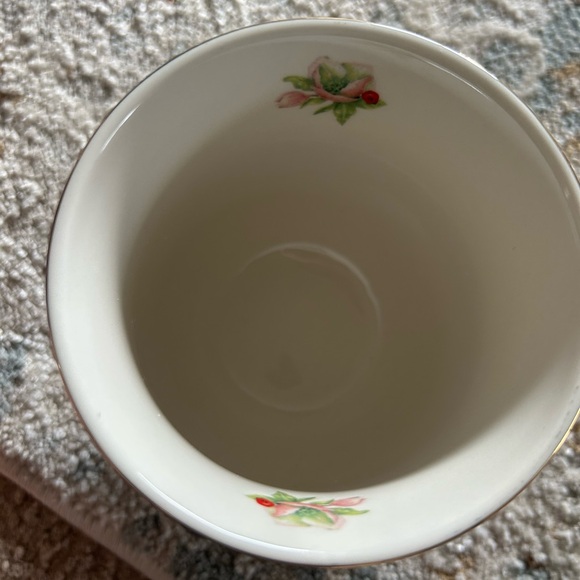 Anthropologie Lou Rota Green Floral L Mug - Picture 3 of 4